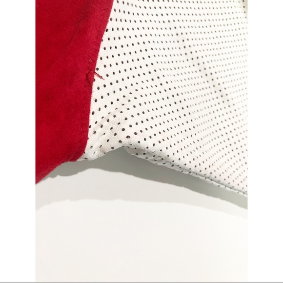 Vintage BegedOr Italia Leather Colorblock Pullover - Picture 4 of 10